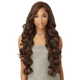 Outre Lace Front Wig - Melted Hairline - Swirlista - Swirl 112 (OFF BLACK 1B)