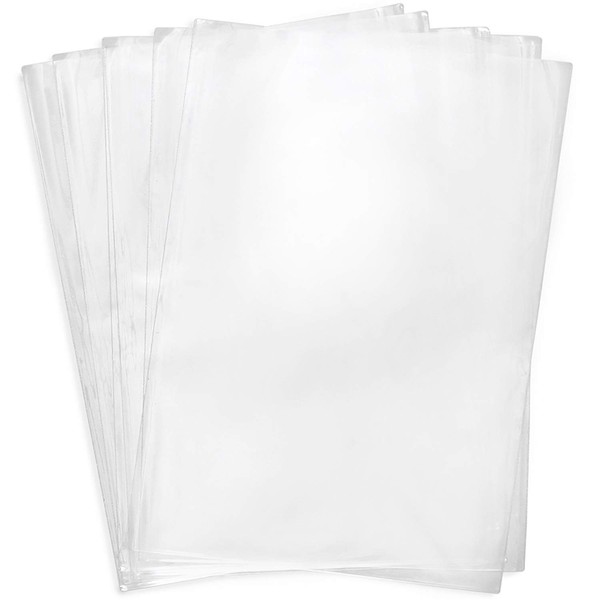 Shrink Wrap Bags,100 Pcs 7x10 Inches Clear PVC Heat Shrink Wrap for Packaging Small Gifts, Soap,Book,Bath Bombs, Film DVD/CD, Candles,Bottles and Homemade DIY Projects