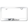 Au-TOMOTIVE GOLD Laser Etched Logo Stainless Steel License Plate Frame
