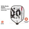 ONIX Voyager Pro Pickleball Paddle with Premium-Coated Graphite Face and