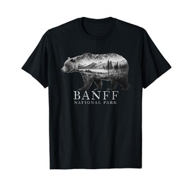 Banff National Park Bear Mountains Forest T-Shirt