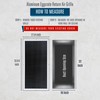Fits 16x32 and 32x16 Duct Opening | Aluminum Eggcrate Return
