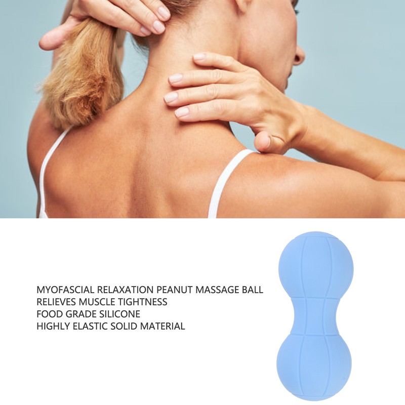 Peanut Massage Ball Massage Mobility Ball Physical Therapy Silicone Muscle