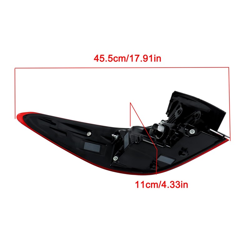 Silscvtt RH Outer Tail Light Assembly Replacement for Toyota Camry