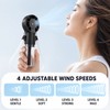 Rechargeable Portable Misting Fan – 3-in-1 Handheld, Neck-Hanging & Desktop