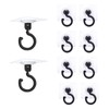 Gripebao 10 Pack Adhesive Ceiling Hooks, Self Adhesive Wall Hooks