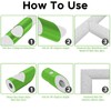 GDGJWL 6PCS Pipe Insulation Cutting Guide， Molded Foam Pipe Cutter