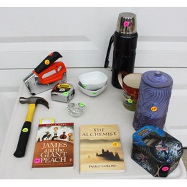 Price Stickers Garage Sale Labels - Preprinted Pricing Label Bright neon Fluorescent Green $1.00 Dollars + Bonus Blank Dots 3/4" 19mm Diameter - Pack of 1040 by Royal Green