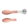 FOMIYES 1set Folding Foot Scraper Rose Gold Callus Remover Tool