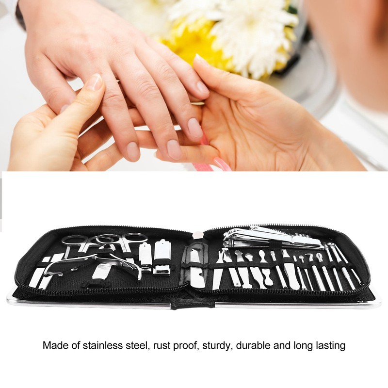 26Pcs Eyebrow Tweezers Manual Stainless Steel Rugged Versatile Lightweight Nail