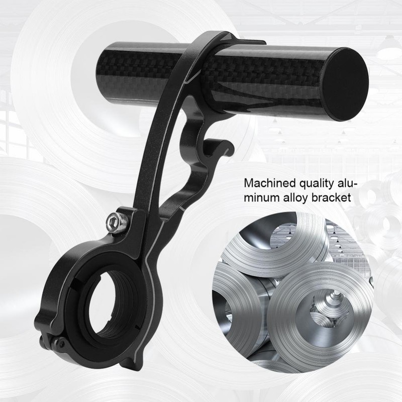 Extensor de manubrio de bicicleta, soporte de extensi¨®n de manubrio