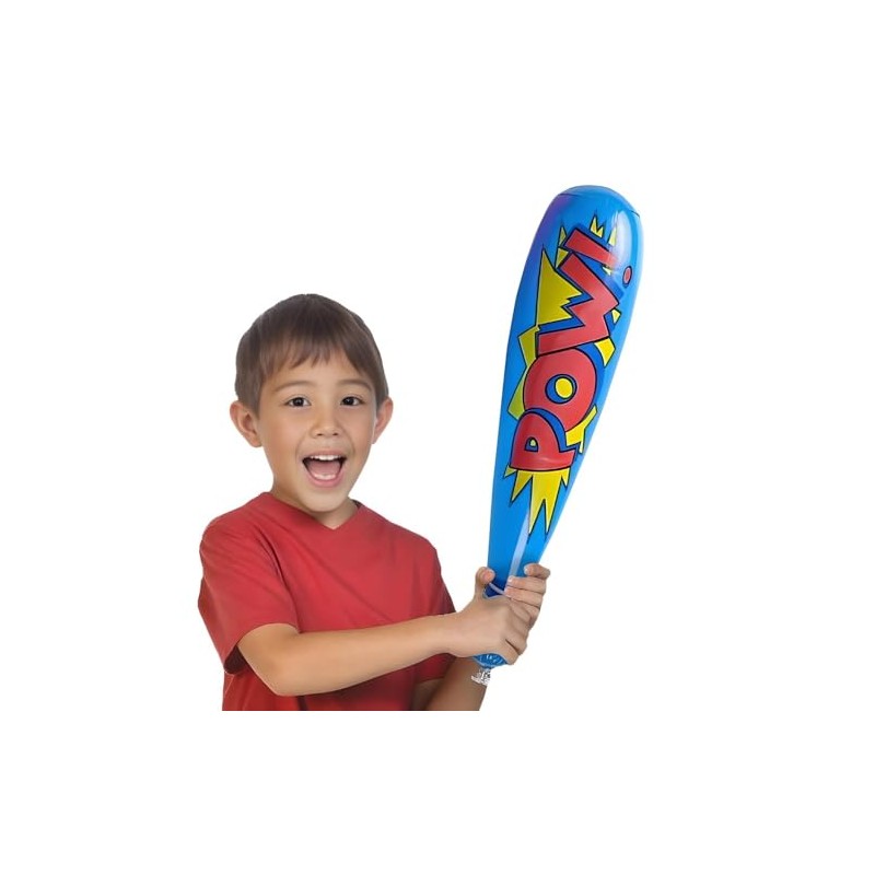 Rhode Island Novelty 20 Inch POW Bat Inflates, Pack of