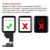 swark Display Glass Front Glass Repair Kit with Connector Compatible