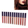 12Pcs Matte Lip Gloss Moisturizing Anti Melt Long Lasting Cream