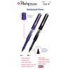 Platignum Tixx Blue Gel Ink Roller Ball Pen [Pack of