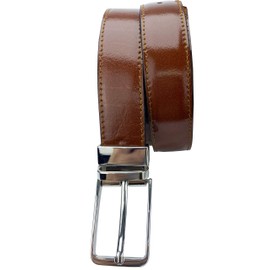 MÁRQUEZ CINTURONES - Men's Reversible Leather Belt 30mm, Leather