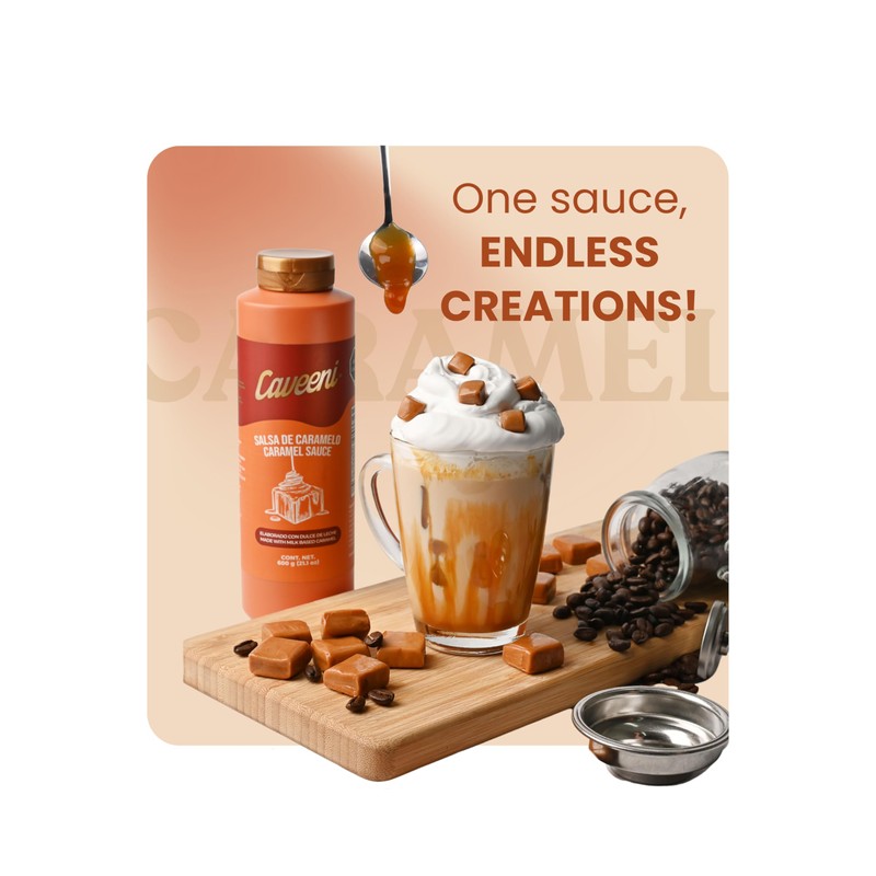 Caveeni Caramel Sauce 21.1oz