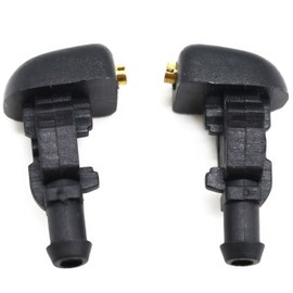 FANHAY 2PCS Front Windshield Washer Nozzles for Ford Lincoln - for F150 2004-2014 Navigator 2010-2017, Mark Lt 2006-2014, for Mercury Grand Marquis, Car Wiper Sprayer Jets Replacement Repair Kit