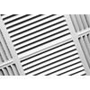 HVAC Premium 10'' X 10'' 3-Way Air Supply Grille -