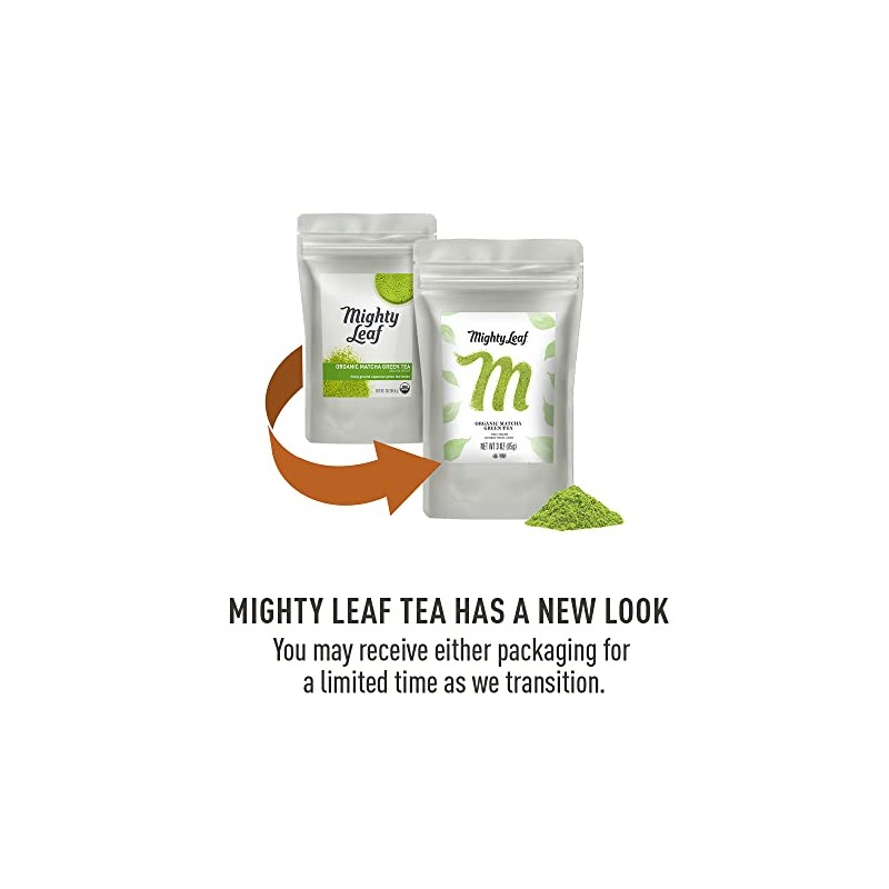 Mighty Leaf Organic Matcha Green Tea Powder - 3 Ounce
