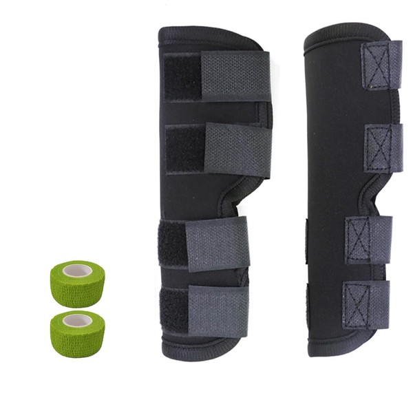 iHOO 1 Pair Dog Front Leg Brace, Prevents Injuries and