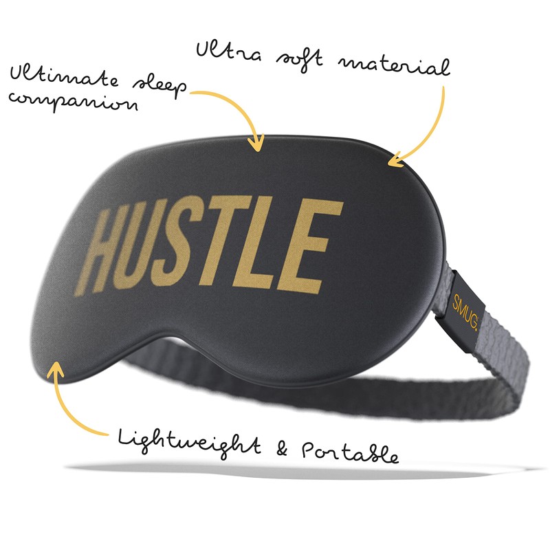 SMUG Sleep Mask for Men and Women Made of Super