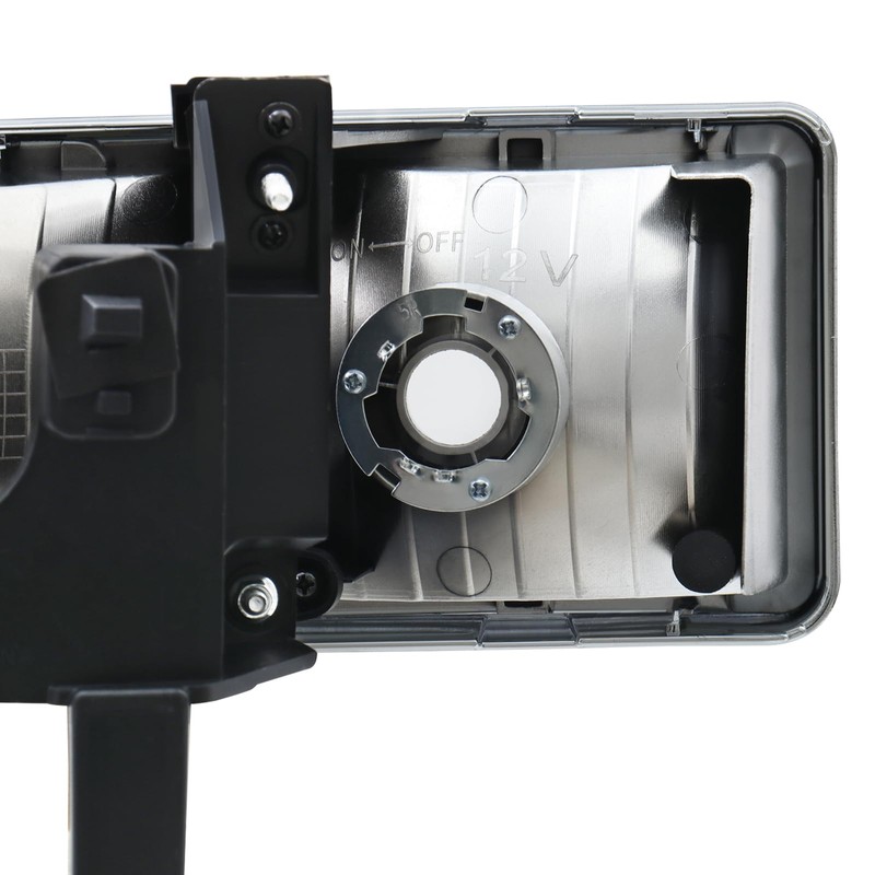 MOSTPLUS Headlight Assembly Compatible for 1998-2004 Chevy S10 Pickup/Chevy Blazer