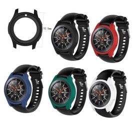 TEHAUX 5pcs Frontier Watch Protective Cases Full Around Transparent Frame Cover for Watch Scratch Elegant Design Easy Access to Ports and Buttons Includes