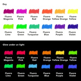 Artecho Neon Oil Pastels Set of 12 Colors, Soft Oil Pastels for Art Painting, Drawing, Blending (10 x 70 mm)