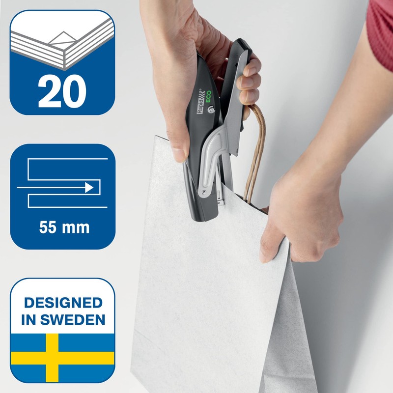 Rapid ECO Stapling Pliers, Compact & Heavy Duty Stapler Made