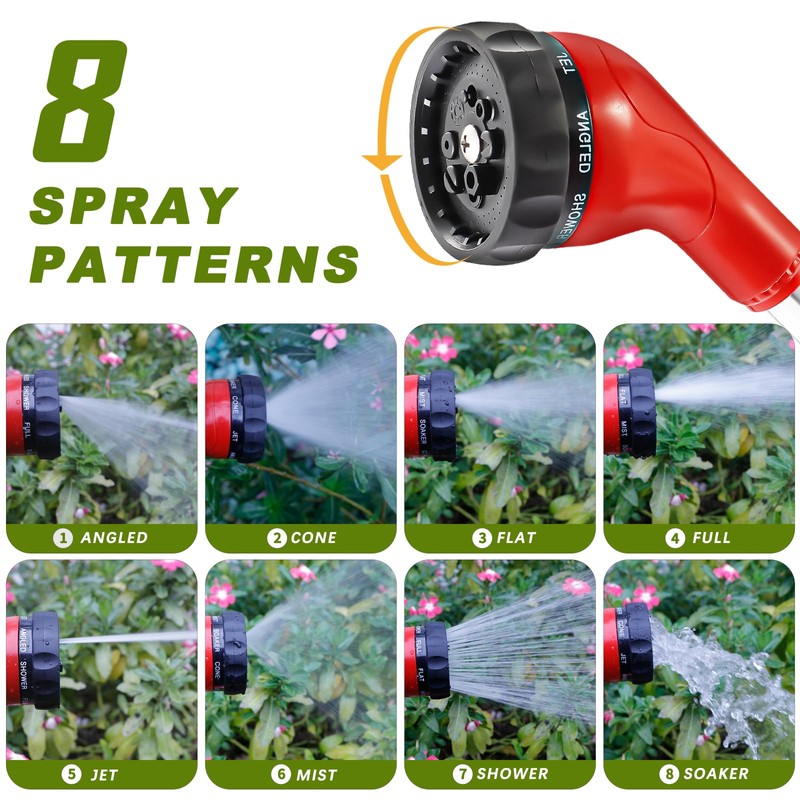 GREEN MOUNT Watering Wand, Heavy Duty Garden Hose Wand with