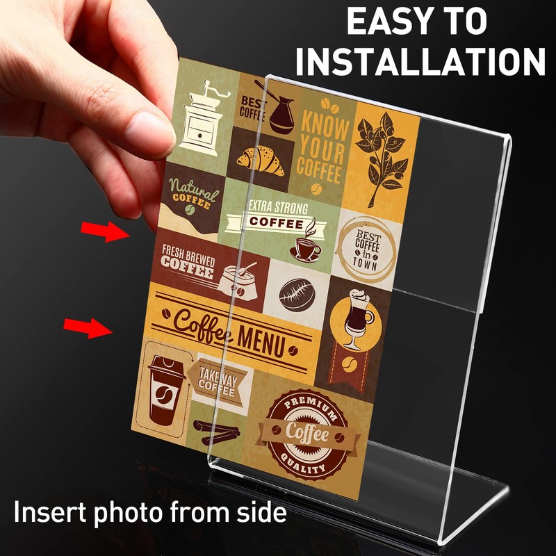 Tuanse 48 Pcs Acrylic Picture Frame 3.5 x 5 Inch