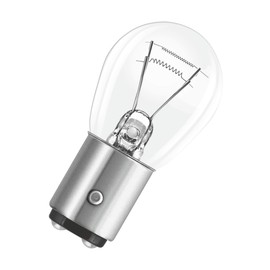 OSRAM Truckstar® Pro P21/5W, +120% More Brightness, Halogen Signal Lamp, 7537TSP, 24 V Truck Lamp, Folding Box (10 Bulbs)