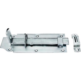 Connex DYB2204031 65 x 160mm Blue Zinc Plated Door Latch Bolt Sliding Lock Handle 65 x 160mm Straight Zinc Plated