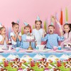 3 Pieces Candyland Birthday Tablecloths Ice Cream Table Covers Sweet