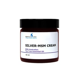 argentum plus argentum plus - Silver-MSM Cream with Australian Tea Tree Essential Oil 60 ml