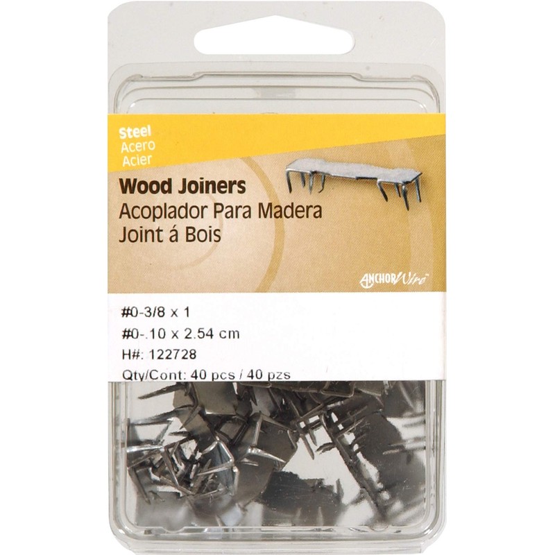 The Hillman Group 122728 No.0 Wood Joiner, 40-Pack
