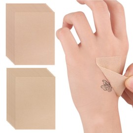 Tattoo & Blemish Concealing Patch Sticker Band Patch (Dark Skin) (5 sheets) 10ea