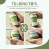 SWINILAYA 3 Pcs Silicone Collapsible Travel Cups - 12oz Capacity,
