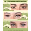 Brown Lash Clusters, Short Wispy Manga Lashes, 144pcs, 10-14mm