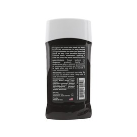Suavecito Black Amber Scent Stick Deodorant Underarms Men's Grooming Aluminum Free Combats Odor All Day Long
