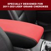 sportuli Center Console Cover Anti-Scratch Leather Armrest Cover Replace for
