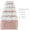 Mangata Soft Fabric Storage Boxes, Multi-Size, Rectangular Container Baskets for