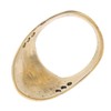 Brass Archery Thumb Ring Portable Finger Protector with Anti Lost
