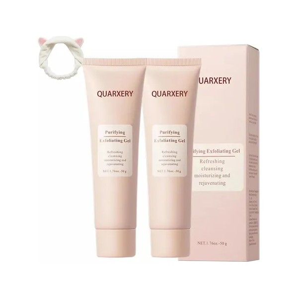 2 Gel Exfoliante Purificante Quarxery, Crema Purificante