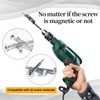 2 Pcs Spring-loaded Screw Holder Bit, Anti-drop Screwdriver Bit Universal
