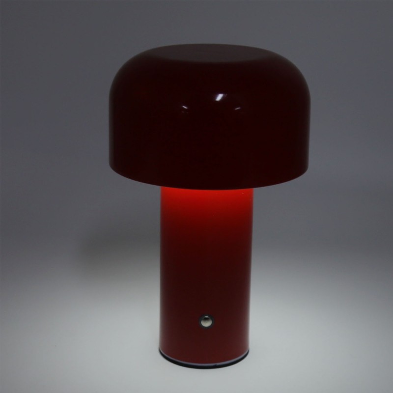 LED Desk Lamp Mushroom Design USB Charging 3 Color Temperature