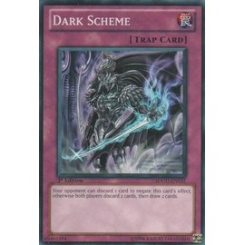 Yu-Gi-Oh! - Dark Scheme (SDGU-EN031) - Structure Deck 21: Gates of The Underworld - 1st Edition - Common