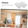 ULTECHNOVO 10pcs Plastic Sheets for Crafts Moldable Hard Plastic Sheets