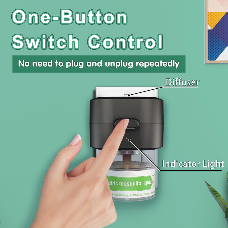 Simashts Mosquito Repellent, Mosquito Repeller Indoor Plug in Use for